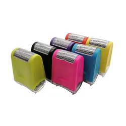Roller Identity Theft Protection Stamp For Guarding Your Id Privacy Confidential Data New Portable Privacy Protector clear stamp