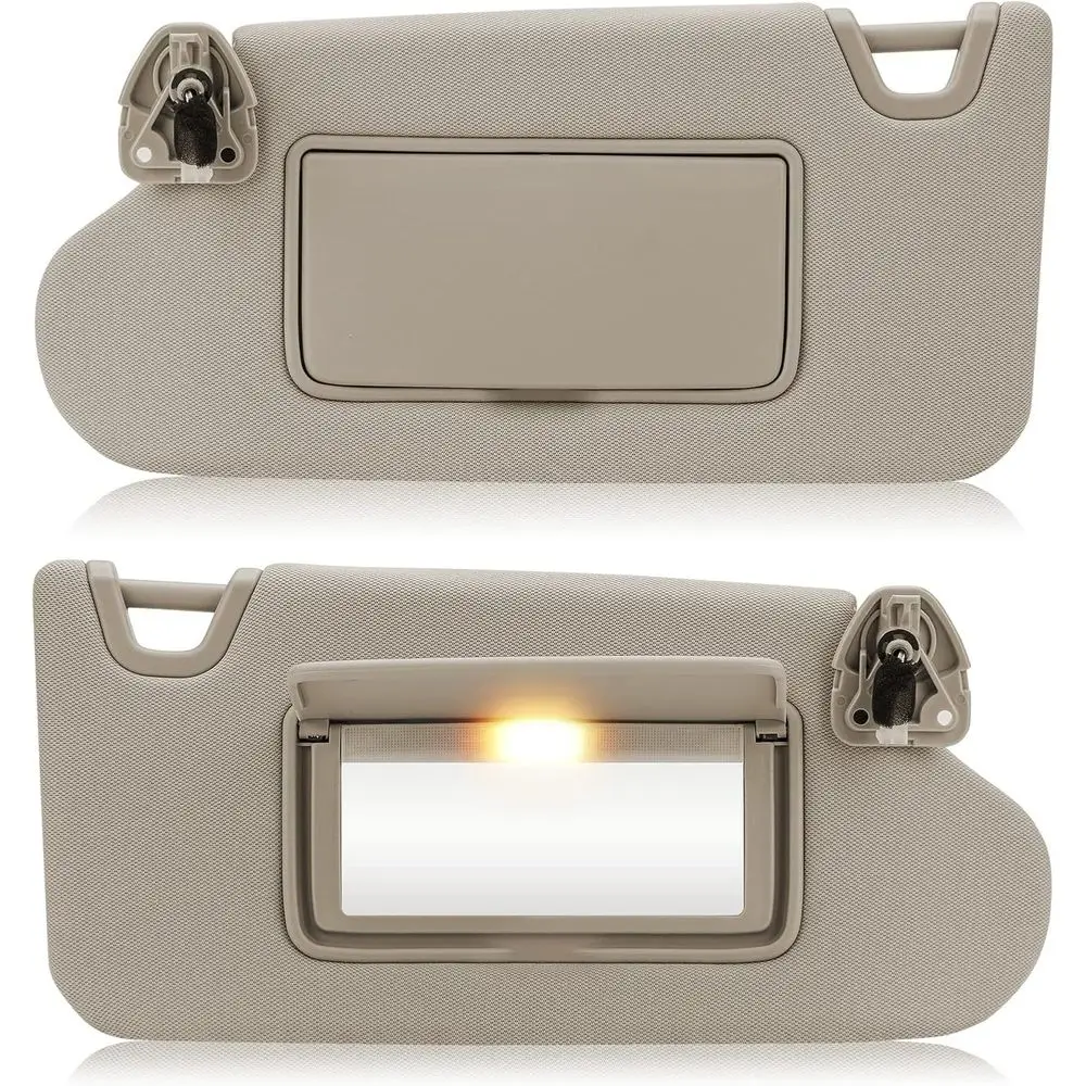 

Driver & Passenger Side Beige Sunvisor Replacement for 2013-2018 Altima Without Sunroof