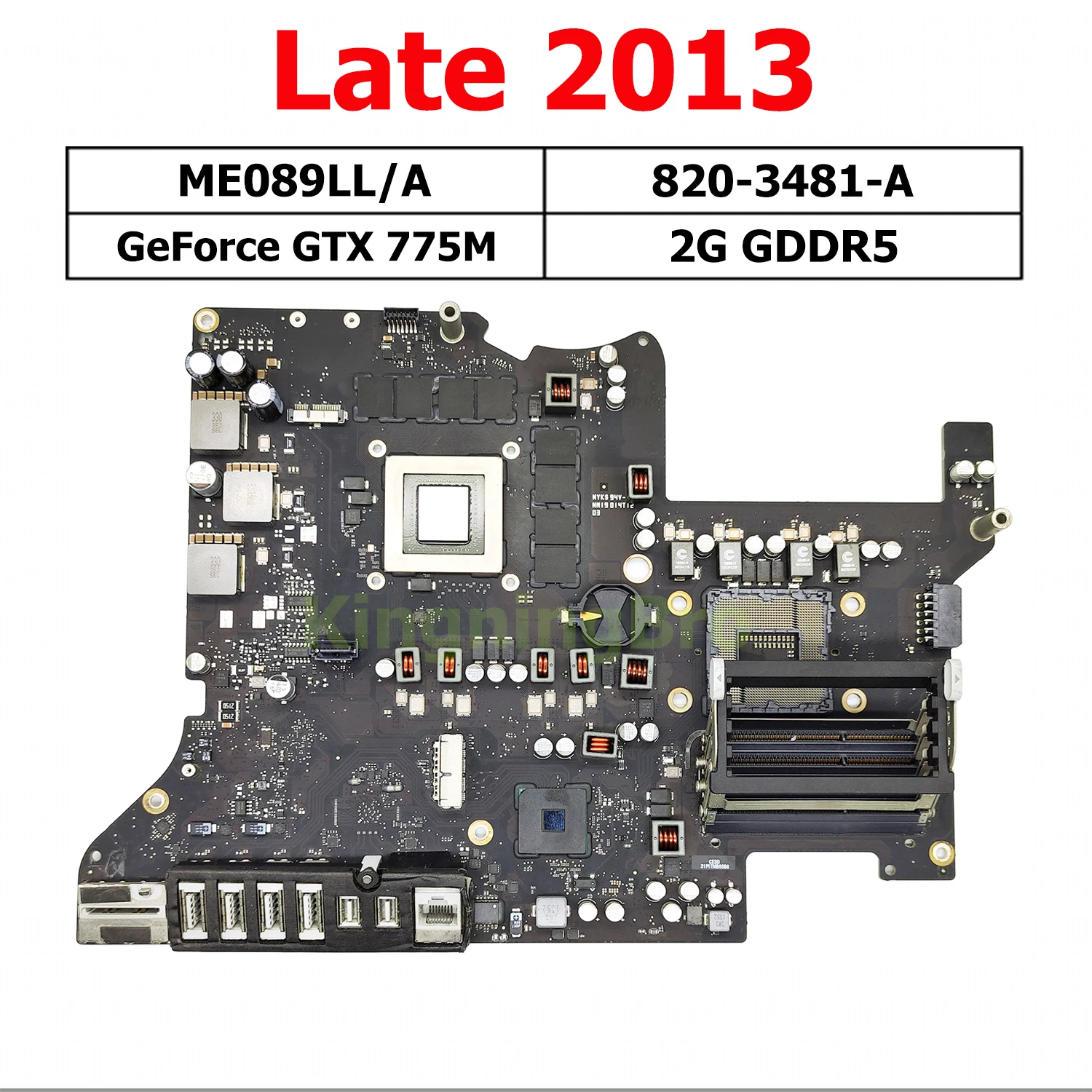 iMac A1419 ロジックボード Apple iMac A1419 Retina 5K 2017 Logic Board 32Gb RAM - FREE