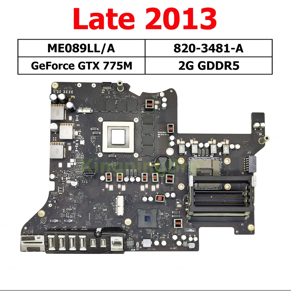 Placa-mãe original 820-3299-A 820-3481-A 820-4652-A 820-00292-A