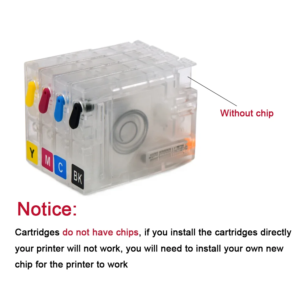 Cartouche d\'encre sans puce pour HP, 953, 952, 954, 955, 711, 932, 933, 950, 951, 8730, 8735, 7730, 7720, 8710, 8715