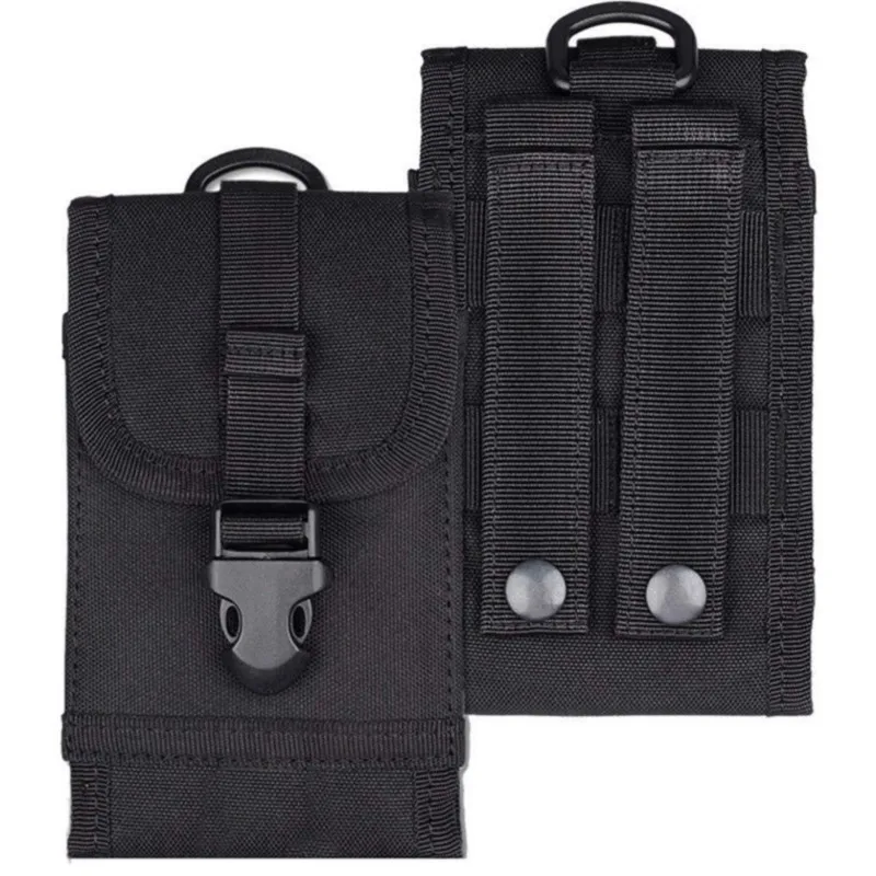 Sac de taille de Camouflage en plein air, pendentif en éventail, sac de ceinture pour hommes, course à pied, sport, étui suspendu pour téléphone portable