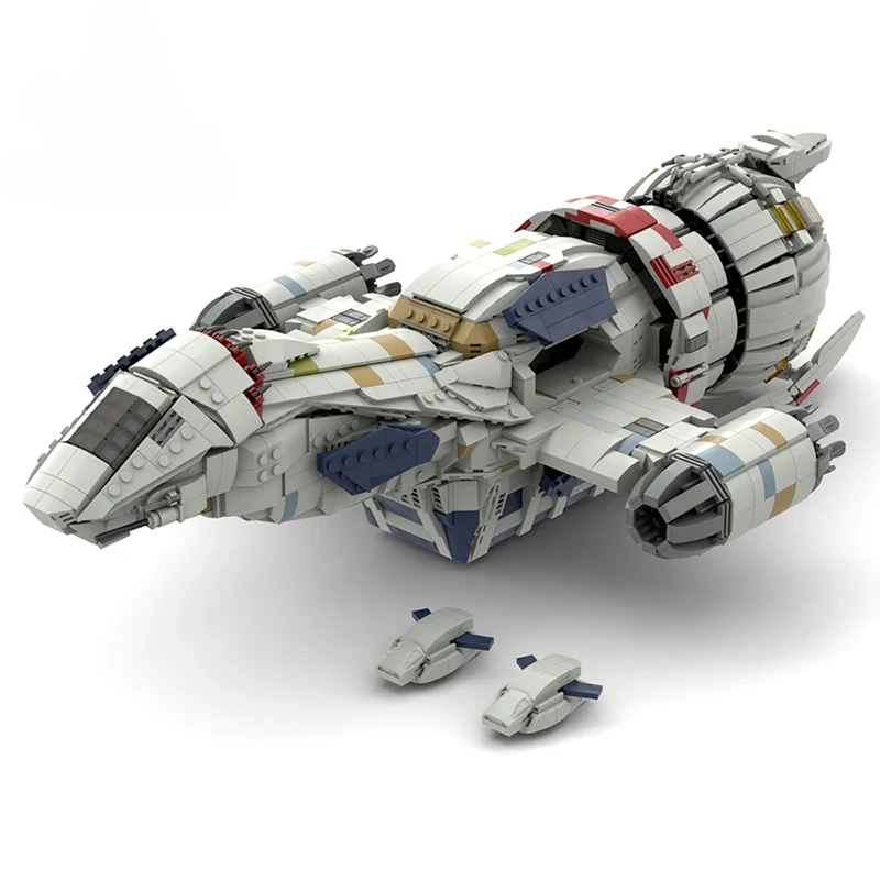 MOC-110302 Sci-Fi Film Transport Spatial Vati eau Modèle SerkosSpacvier décennie s De Construction Ensemble Jouets pour Enfants Cadeau D'anniversaire