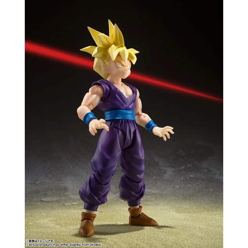 Original Dragon Ball S.H.Figuarts Son Gohan SHF Super Saiyan Gohan Action Figures Movable Model Collect Toy Kids Birthday Gifts