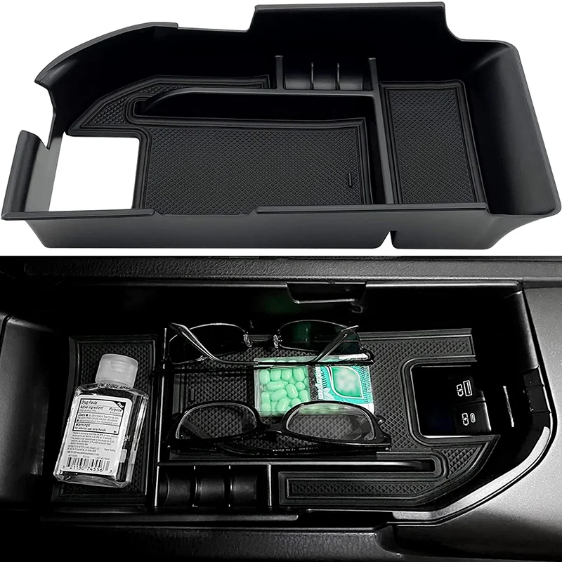 Armrest Secondary Box Console Storage Tray Compatible For Toyota Camry XV70 L LE SE Left Hand Drive2018 2019 2020 2021 2022 2023