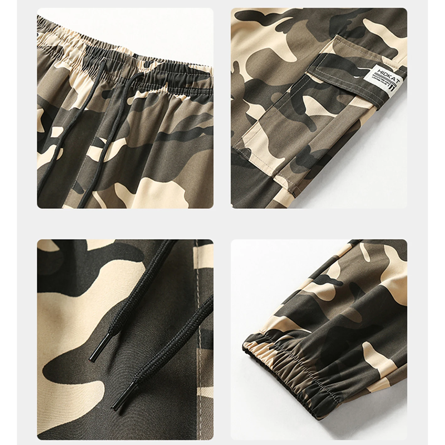 بنطلون رياضي كارجو مموه للرجال - مراجعة Cargo Jogger Pants وسعره
