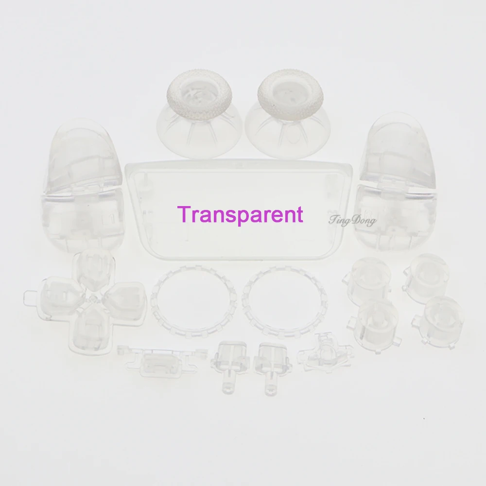 Komplettes Set für PS5 V3.0 BDM-030 Controller: Joystick-Kappen, L1 R1 L2 R2 Trigger-Tasten, Richtungs- und Aktionstasten, Home-Gamepad-Tasten
