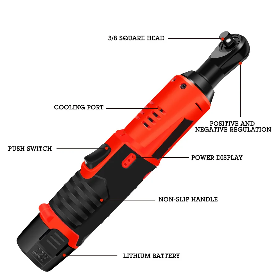 

KEUHZ ratchet wrench ratchet socket wrench electric wrench truss lithium electric wrench