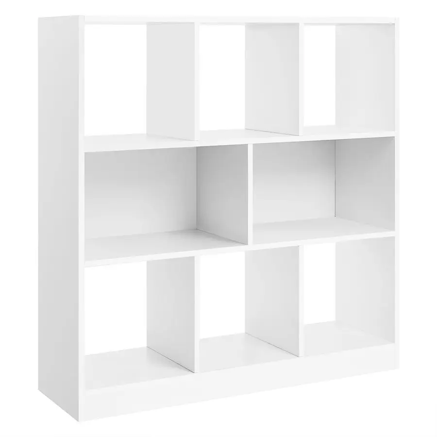 

Bookcase, Bookshelf, Freestanding Storage Unit, 8 Open Compartments, Used Horizontally, Vertically, Upside Down, 11 x 35.4 x 39.