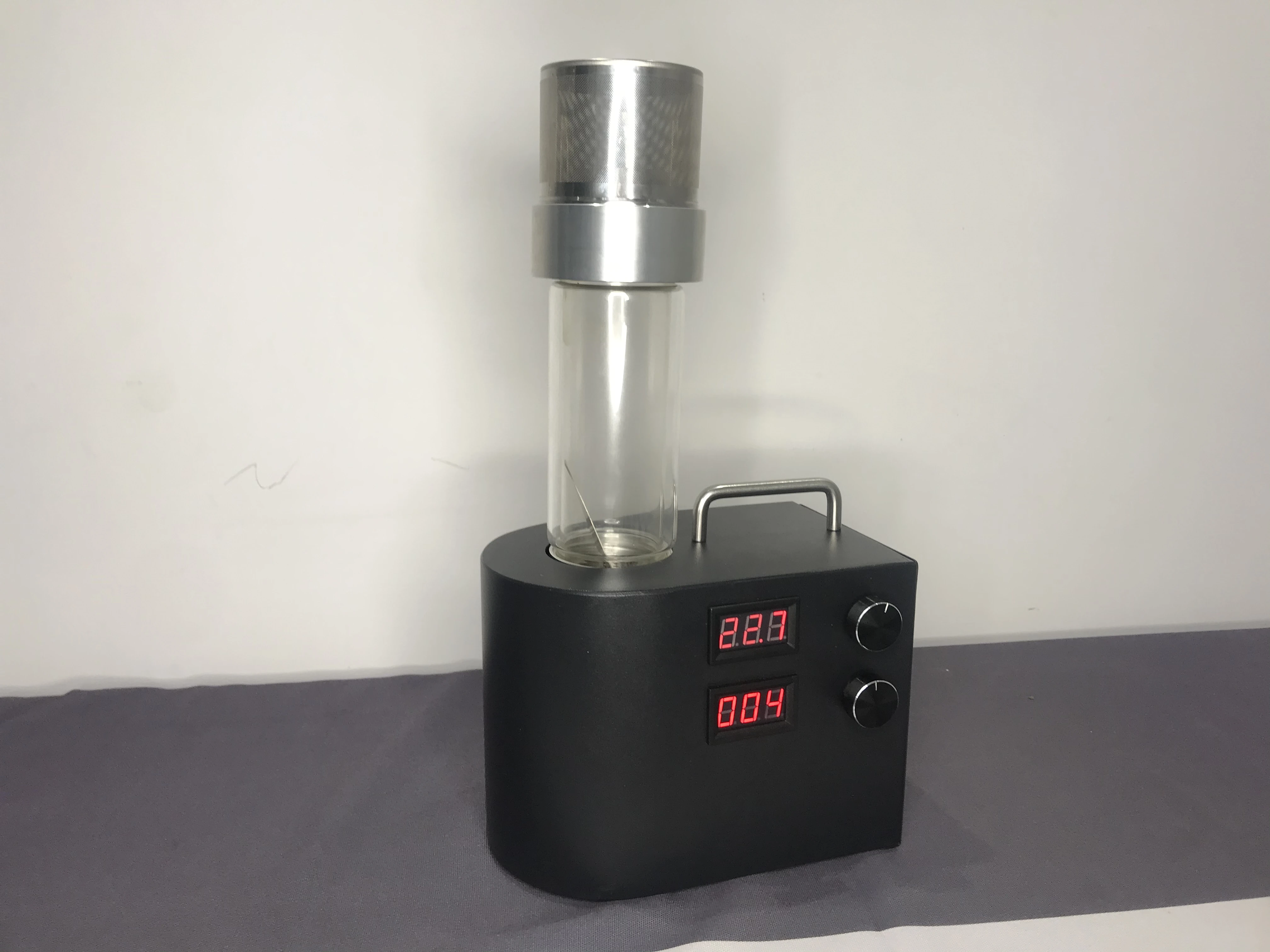 Venta de fábrica, tostador de café pequeño de 50g para uso Personal, tostador de granos de café, Control de temperatura, máquina tostadora de café