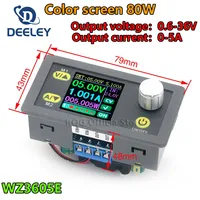 WZ3605E DC DC Buck Boost Converter CC CV 36V 5A Power Module Adjustable Regulated laboratory power supply Voltmeter ammeter