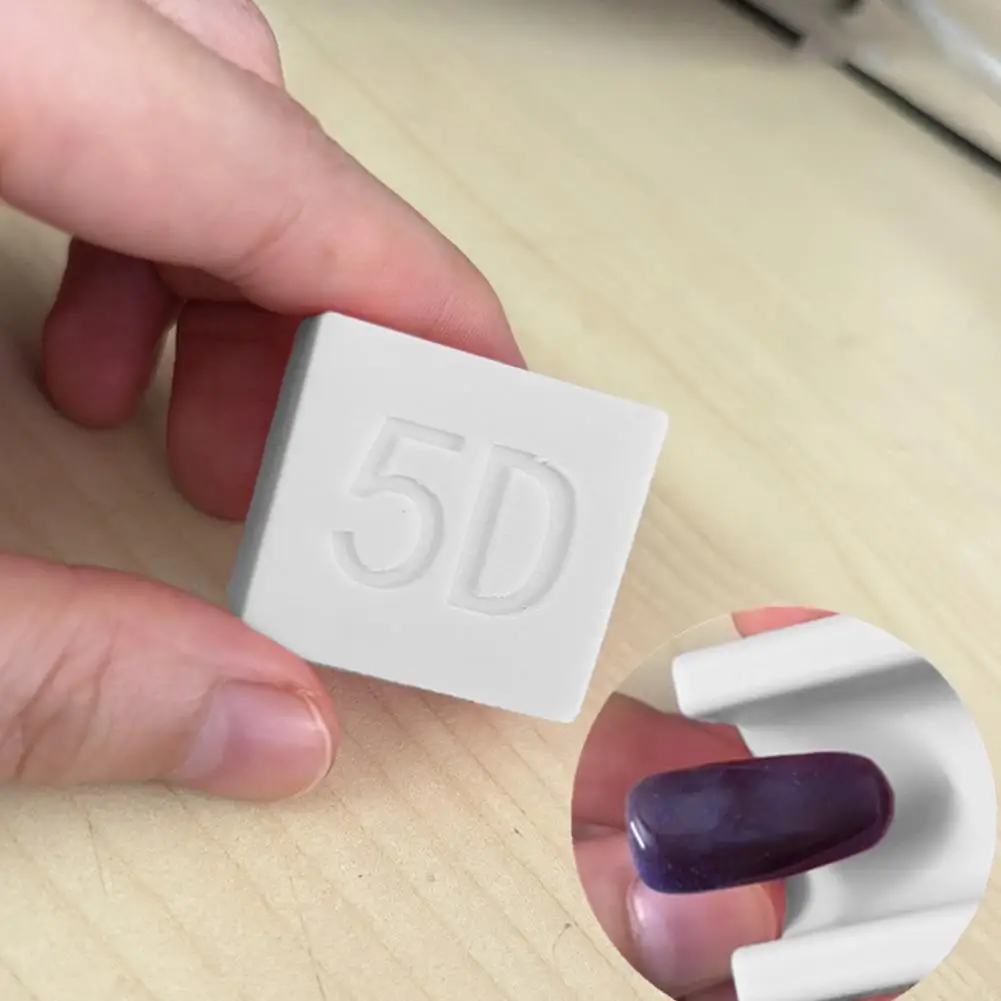 Imán profesional para uñas tipo ojo de gato, magnético súper fuerte para efecto ojo de gato, herramienta de esmalte de gel fácil de usar para principiantes y arte de uñas