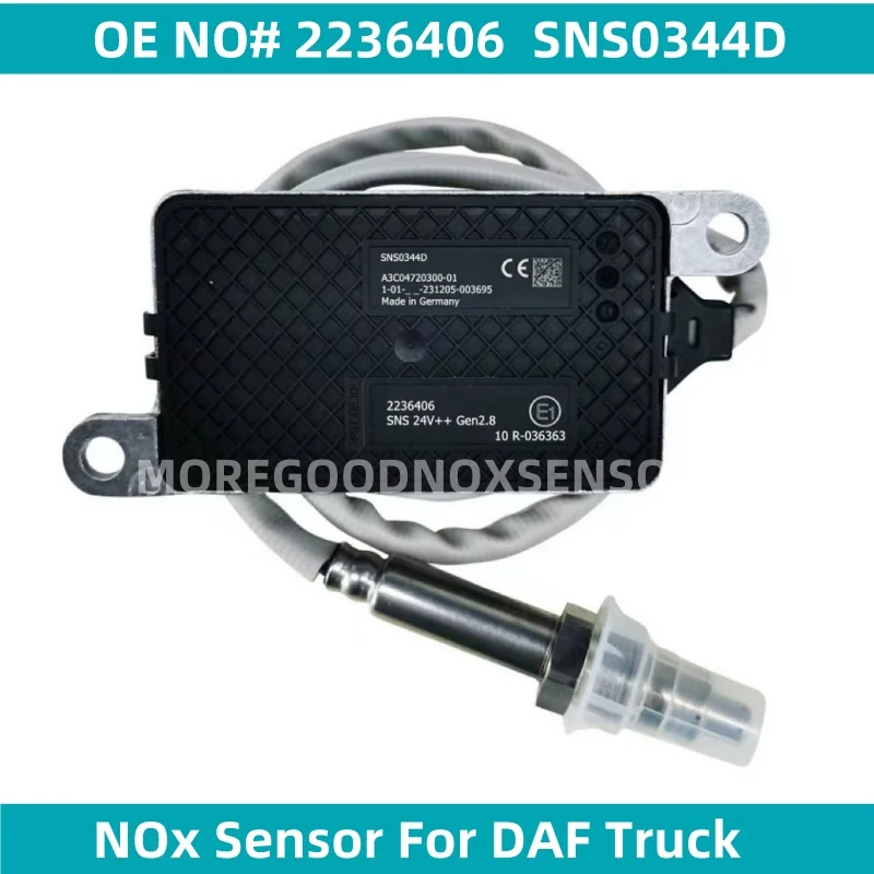 2236406 2006243 2293964 Original NEW Nitrogen Oxygen NOx Sensor For DAF XF106 E6 FINO AL 2017