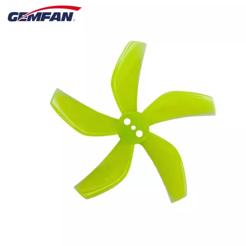 Gemfan D51 Hélices canalizadas de 5 lâminas de 51 mm para drone de corrida FPV de 2 polegadas 2020 Micro Quadcopter Adereços de furo pequeno 4 pares