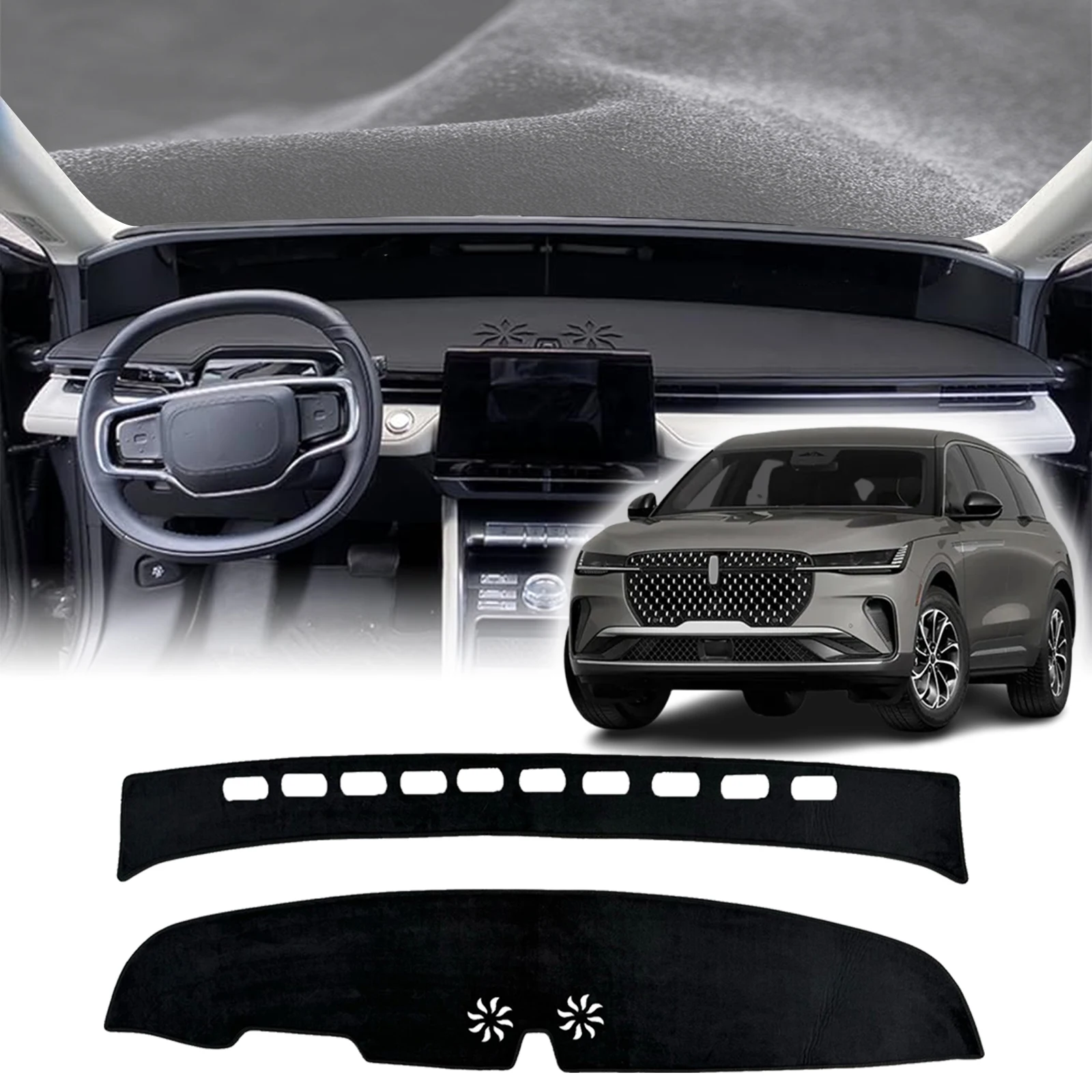 

fit for Lincoln Nautilus 2024 2025 2026 LHD Car Dashmat DashMat Sunshade Dashboard Cover Pad Protective Carpet Accessories