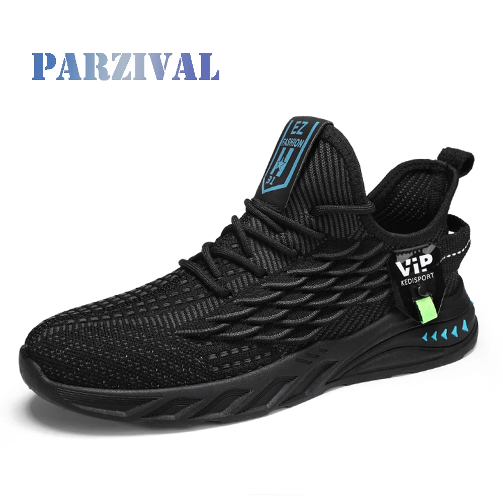 PARZIVAL Men Casual Shoes Male Lightweight Breathable Versatile Sneakers Scale Mesh Comfortable Walking Jogging Sport Shoes