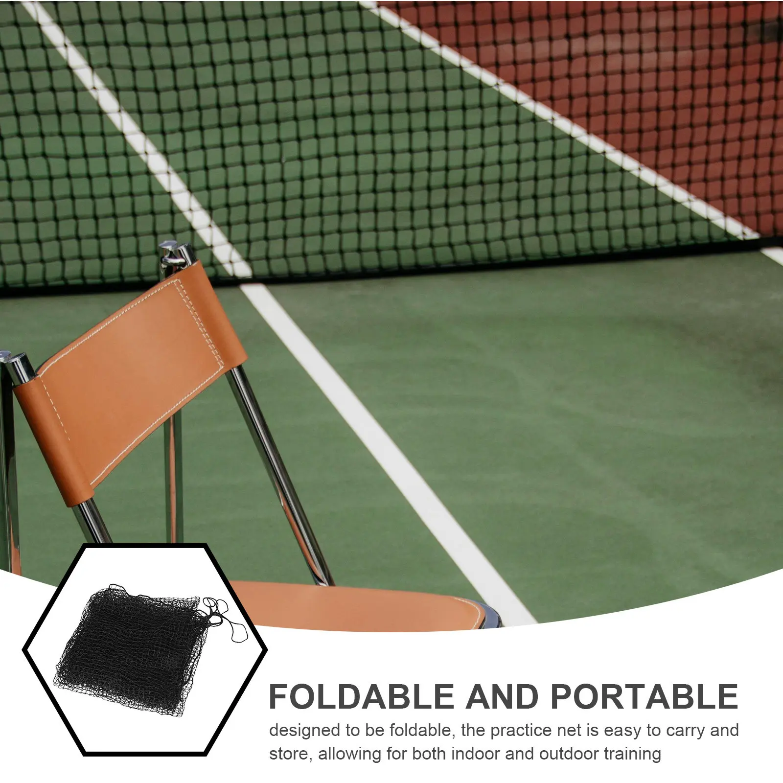 Golf Practice Net Heavy Duty Elastic Polyethylene Hitting Net Versatile Indoor Outdoor Use for Soccer Basketball Baseball