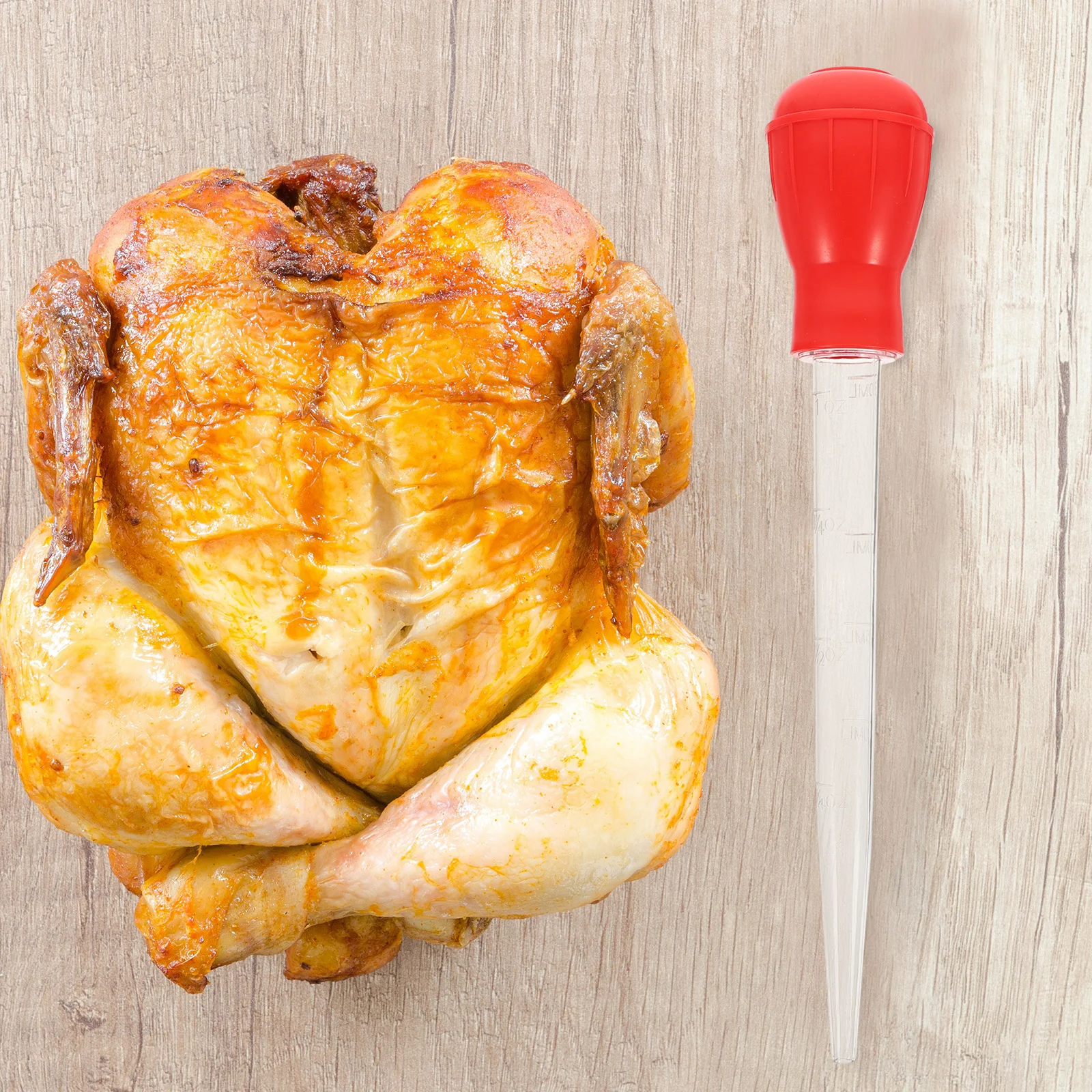 

Injector Drip Oil Seasoning Tube Kitchen Dropper Roast Duck Tubes Turkey Baster