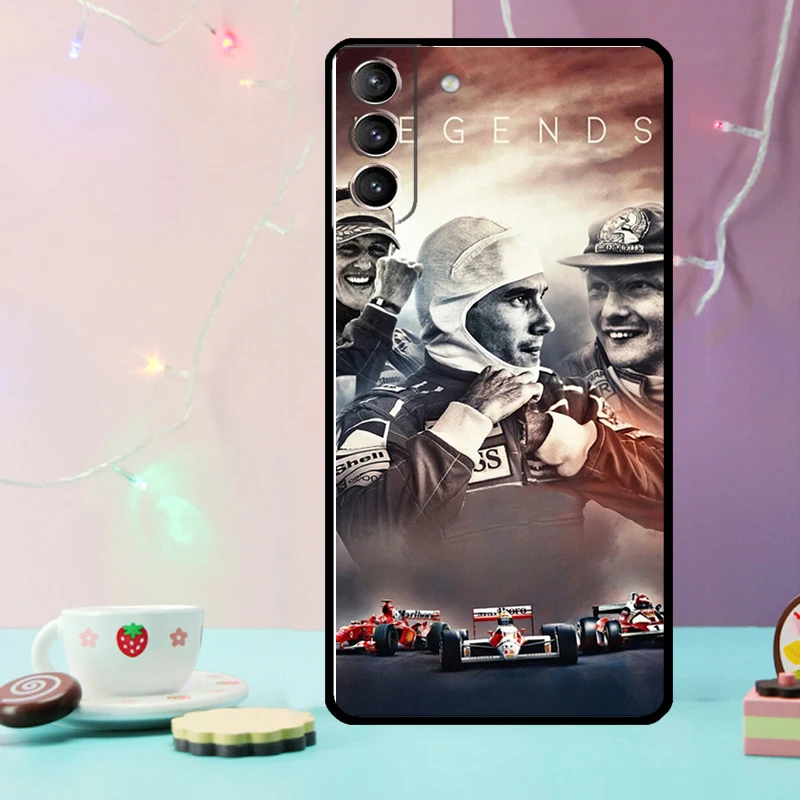 Etui Ayrton Senna F1 do Samsung Galaxy S24 S21 S22 S23 Ultra Plus S20 FE S8 S9 S10 Note 10 20 Ultra Cover