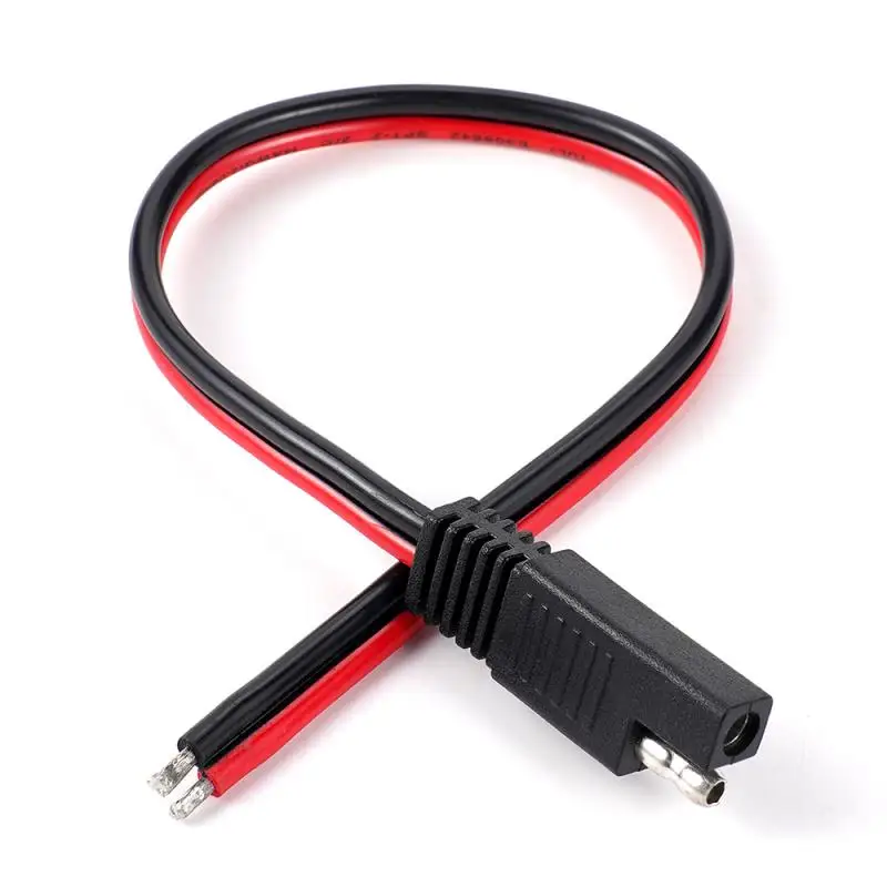 

A Pair Automotive power extension cable Solar Panel Cable Wire SAE male and female plug cable connector cable