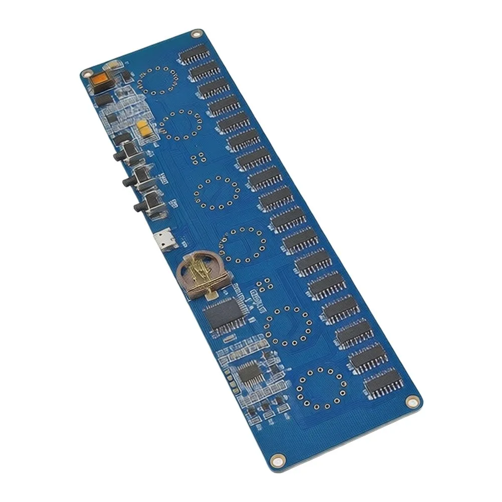 DC 5V IN14 For Nixie Tube Clock PCB for Digital Time Assembly with Real-Time Accuracy and Automatic Display Refresh Cycle