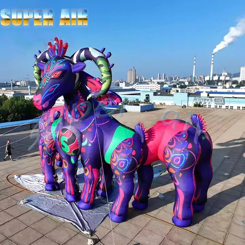 인기 디자인 8m 높이 대형 풍선 양치기 풍선 동물 모형 (쇼용)