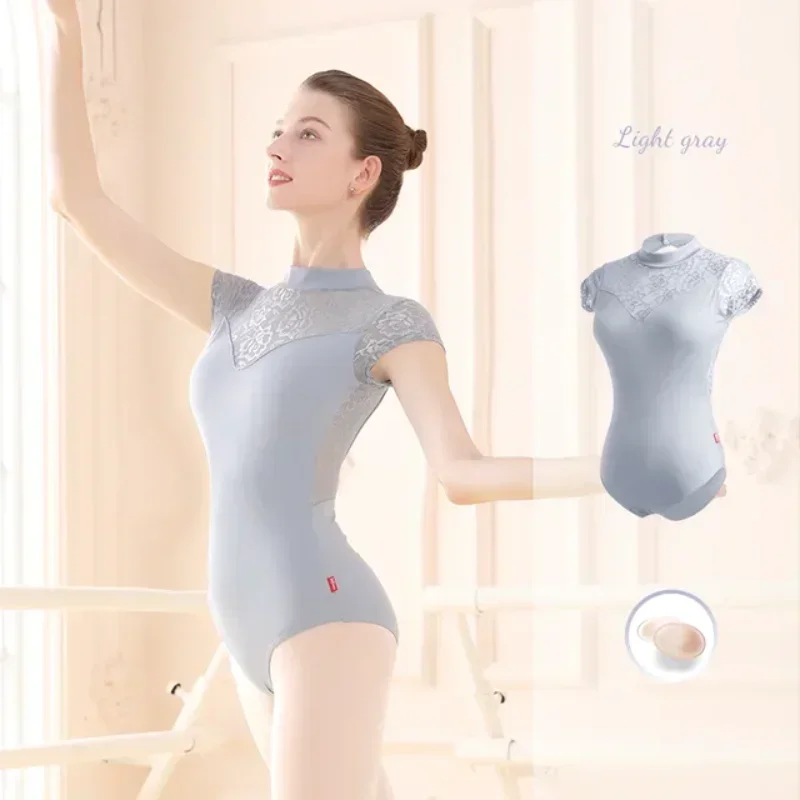 CosplayJustaucorps de ballet pour femmes, costume Aqdrums, costume da ballo per adulti, dentelle, splice, vêtements de danse