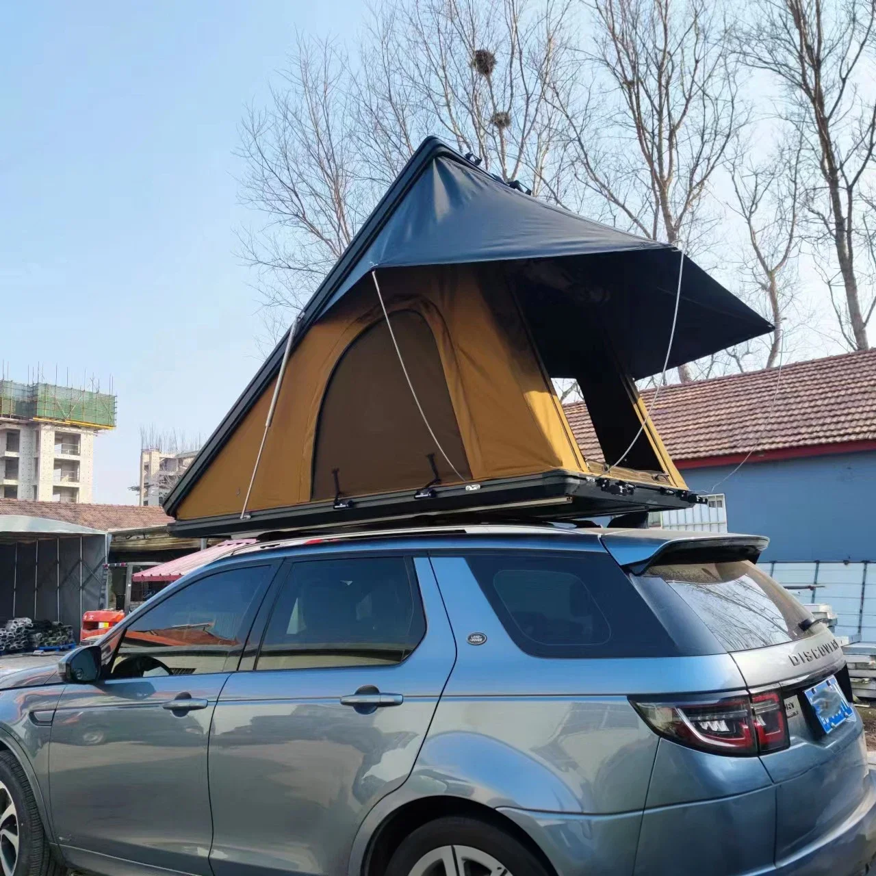 Camping Gear 4 Person camping Car Side Tent aluminum Car Tent waterproof Roof Top Tent