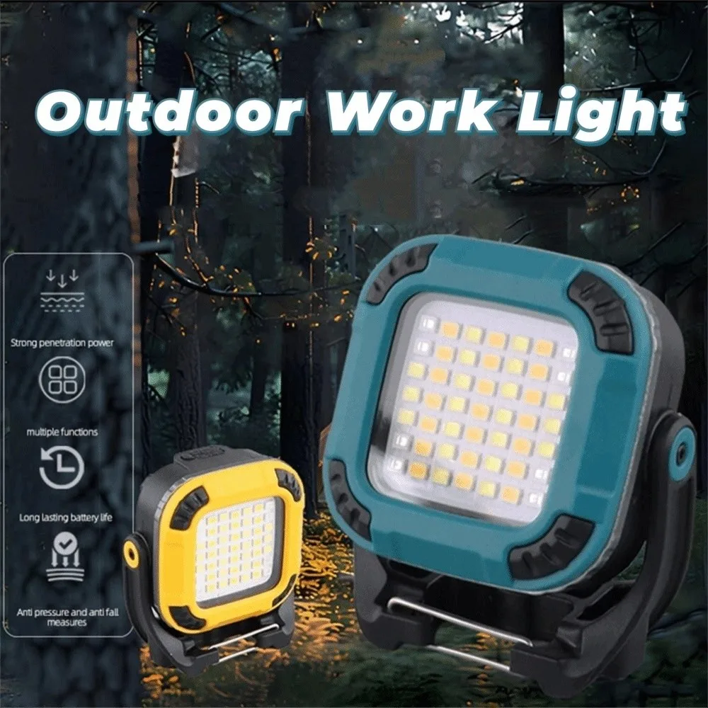 Lampe de travail Led très brillante, compacte, 1200mAh, Mini lampe de Camping, sans fil, Portable, lanterne d'urgence en plein air, pêche