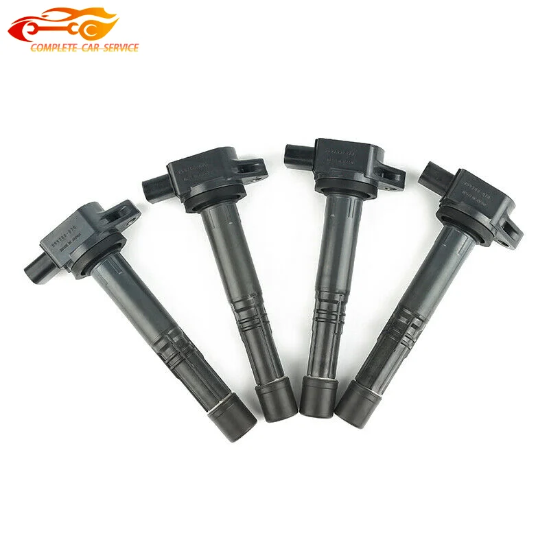 

4Pcs Ignition Coils Suit For Honda Civic 2002-2011 Accord 2003-2007 CR-V 2002-2009 099700-070