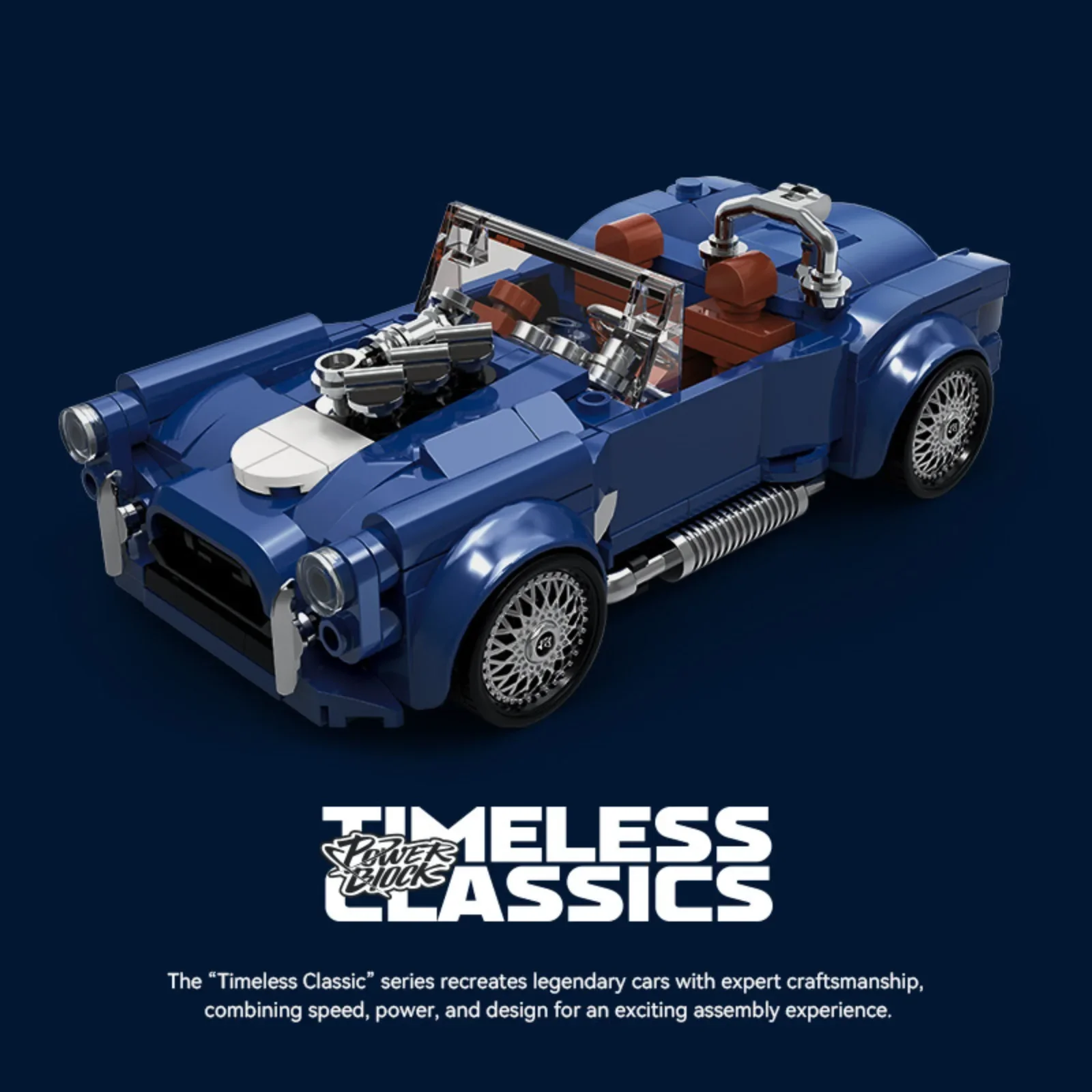 

MOC Building Blocks Racing Series DIY Sports Car Model Kit - Collectible Toy Gift for Adults