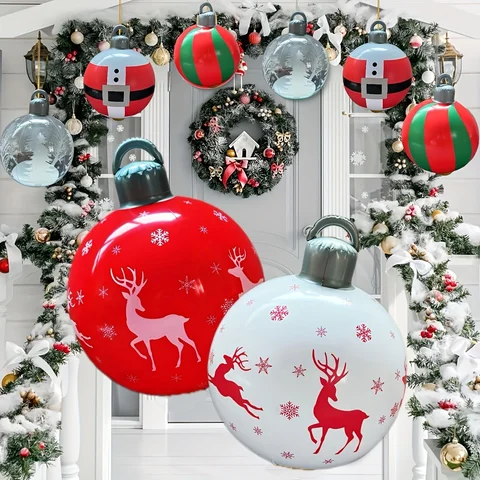 Inflatable Christmas Ball Ornament, 40cm