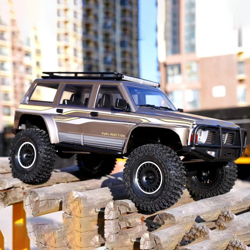 Yk4107 1/10 Simulatie Tule Rc Afstandsbediening Vierwielaandrijving Dual Speed Differentieel Slot Klimmen Auto Terreinwagen