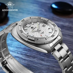 ADDIESDIVE AD2117 Men's Watch 316L Stainless Steel Sapphire Glass 200m Waterproof NH35A Automatic Mechanical Watch