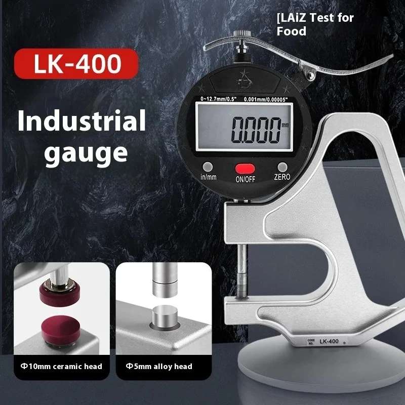 High Precision Digital ABS Film Thickness Gauge 0.001mm Tape Thickness Gauge For Measuring