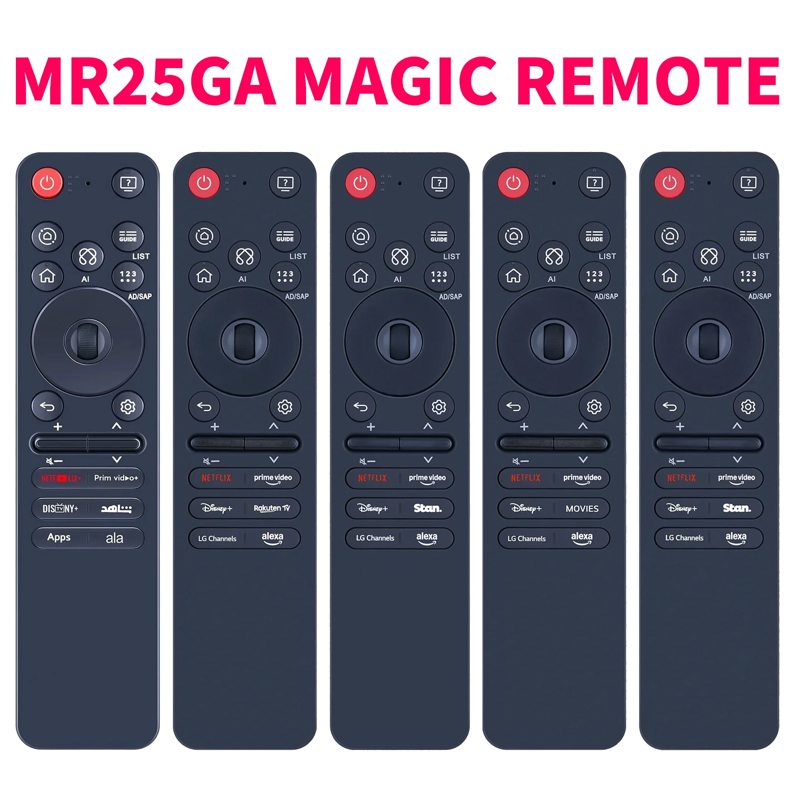 Replacement MR25GA Magic Remote Control for 2025 TVs With Vo