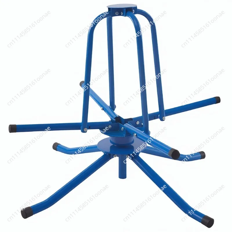 Heavy Duty Double Bearing Elevator Cable Reel, Thickened Folding Wire Payoff Support  for Speed Limit Steel Rope