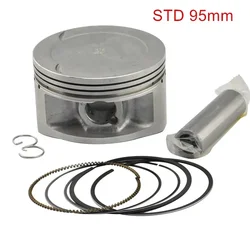 95mm +25 +50 Piston Ring Kits For Yamaha XT600 1984-90 XT600Z TENERE 1986-1990 SRX600S 1986