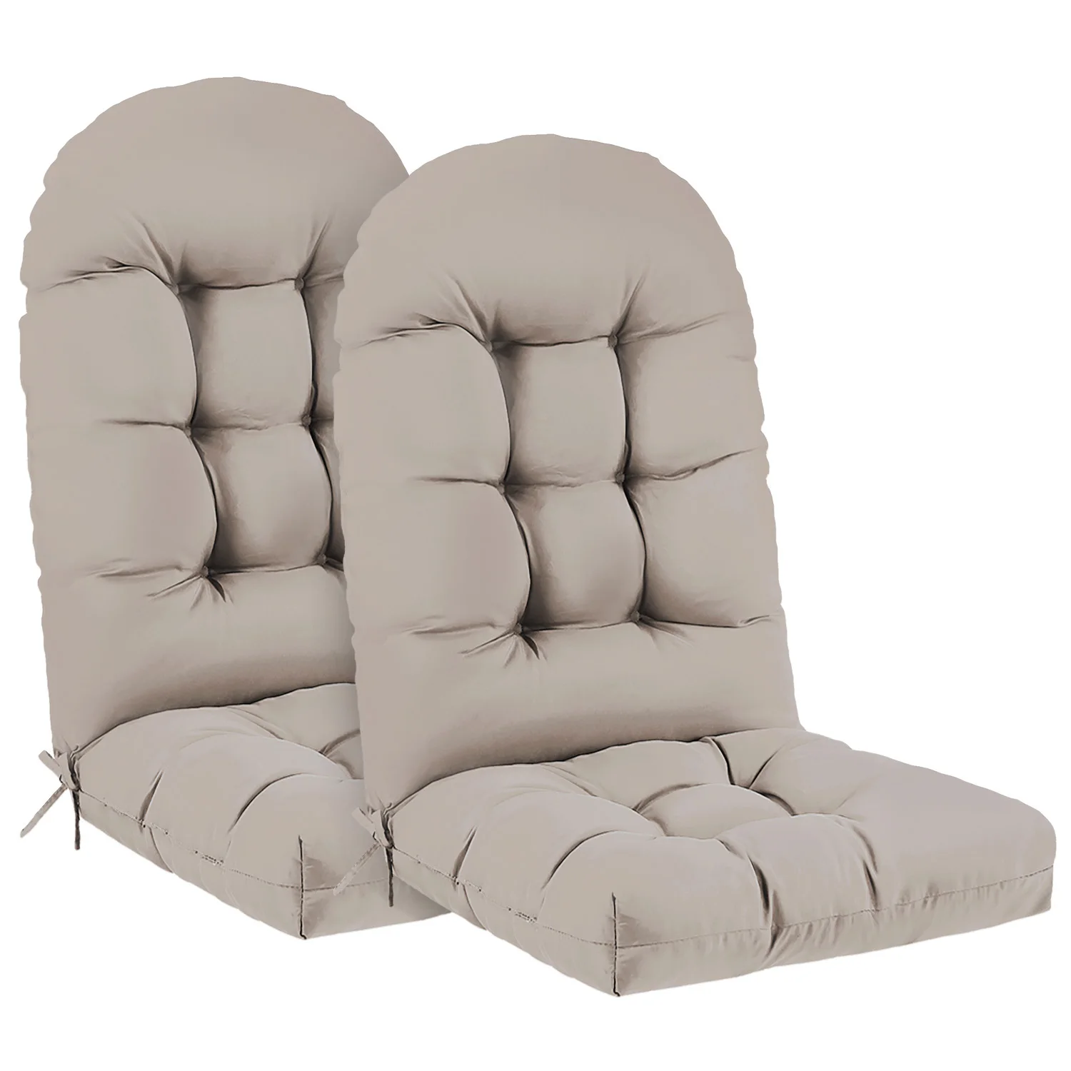 

2pcs Outdoor Cushions, Outdoor Chair Cushion, Outdoor Cushions for Patio Furniture, American Outdoor Cushions Waterproof, Adirondack Chair Cushion, Rocking Chair Cushion 44X19.4X4 Inch, High Back Patio Cushions of Upper, Sunscreen And Fade-Resistant
