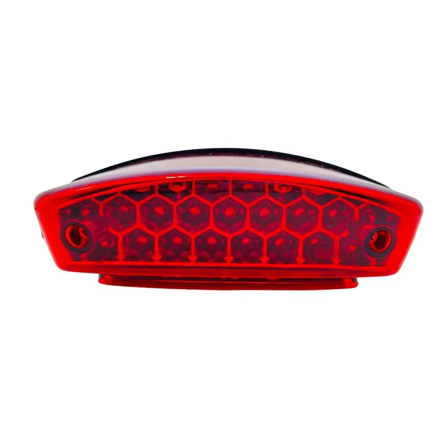 Brake Tail Lights 21 LED Universal License Plate Rear Stop Indicator 12V Motorcycle LED Signal Warning Light For ATV Cruisers