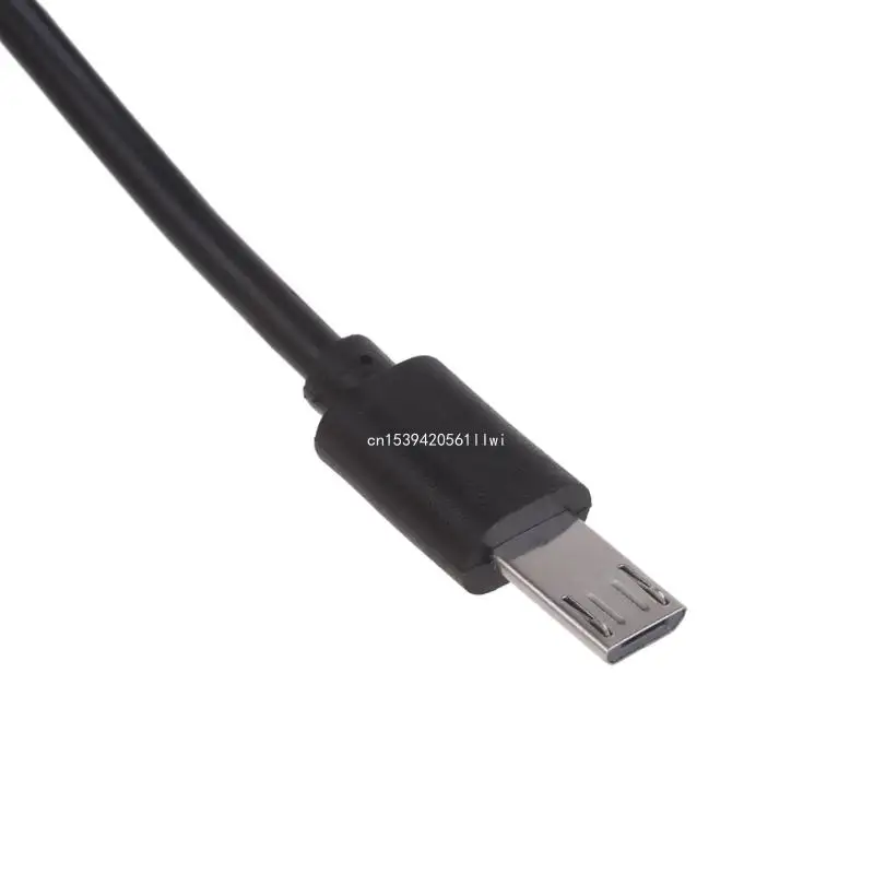 Cable USB a Micro USB punta larga, duradero, 10mm, Cable carga 1m/3,3 pies para móvil, envío directo