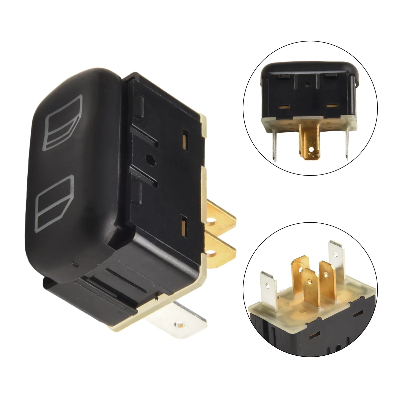 5 Pins Electric Glass Switch For Benz Sprinter 95-06 Door Armrest Window ON-OFF Switch Relay Button Replacement