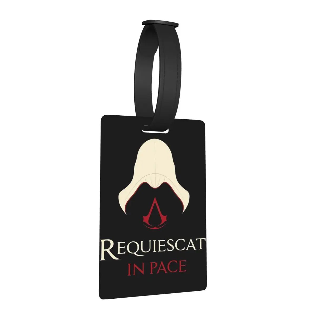 

Requiescat In Pace Assassin's Creed подарки багажные бирки чемодан дорожная мода багаж посадочная бирка держатель этикетки ID имя адреса