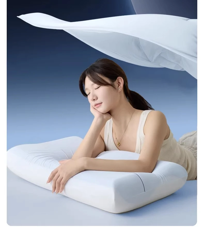 

Memory foam pillow rebounds slowly, adult deep sleeping pillow does not collapse