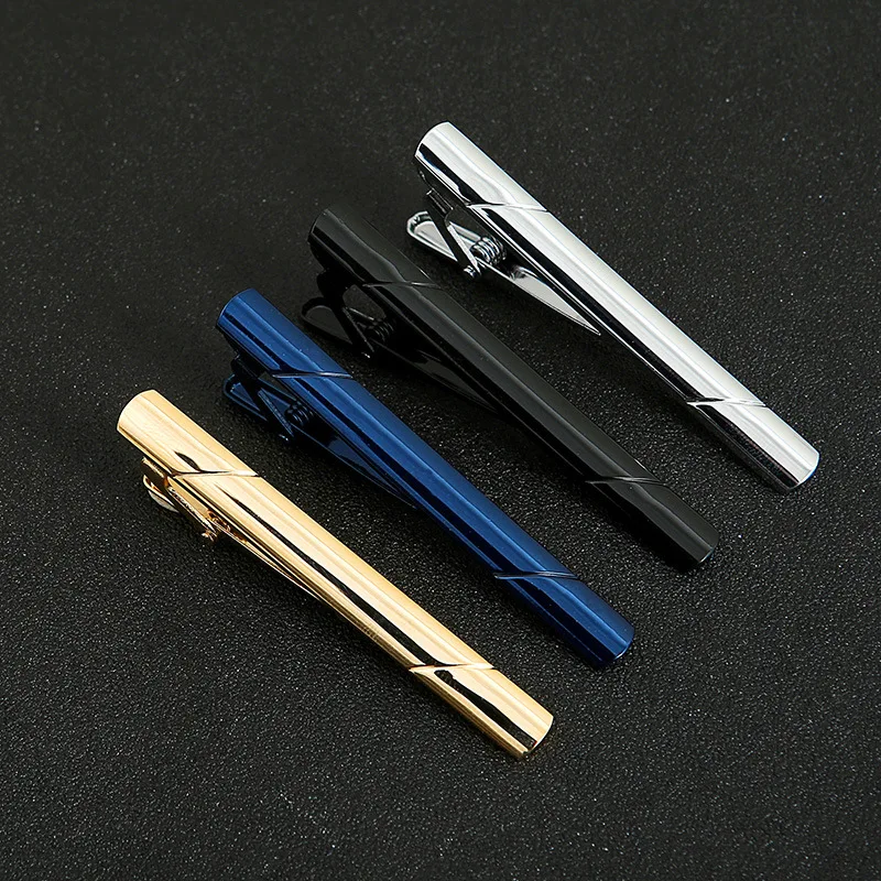 Simple overbearing tie clip Tie clip formal host clip wedding full match mature tie clip men