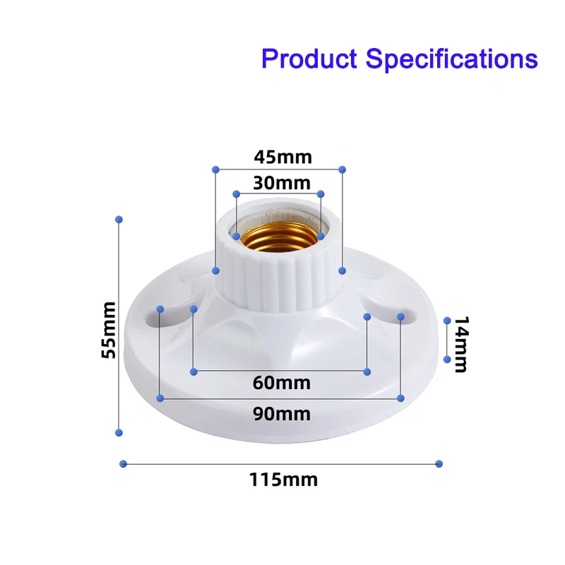 Multifunctional smart Home Alarm kitE27 lamp holder