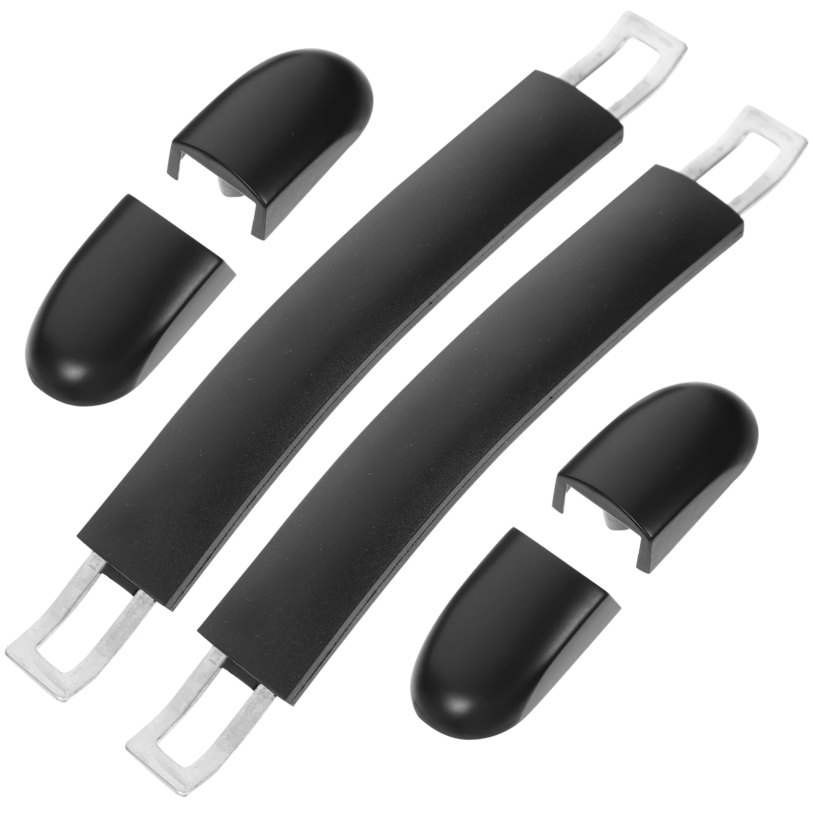 

2Pcs Suitcase Handles Durable Plastic Replacement Luggage Handle Ergonomic Design Long Lasting Travel Case Grip