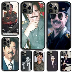 Saddam Hussein Iraq Arabic Phone Case Cover For iPhone 17 Air 15 16 14 11 12 13 Pro MAX Plus
