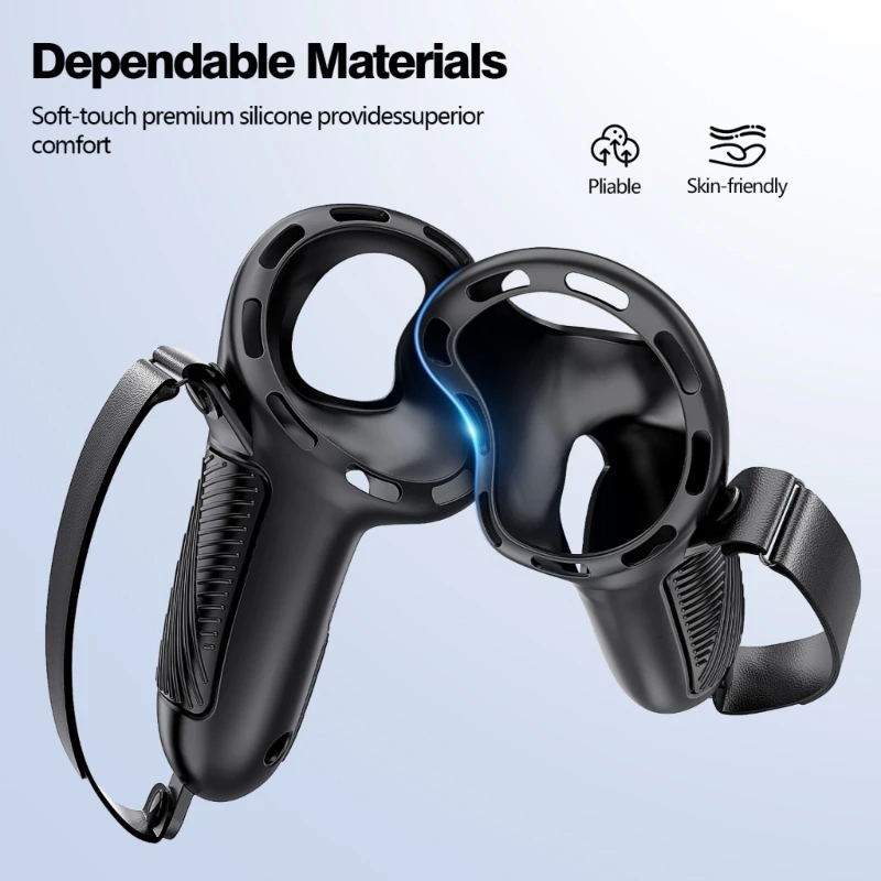 B03C Ergonomic Controller Cover for 3S 3 Enhanceds Grip Texture Precisions Fit AntiDrop Protections