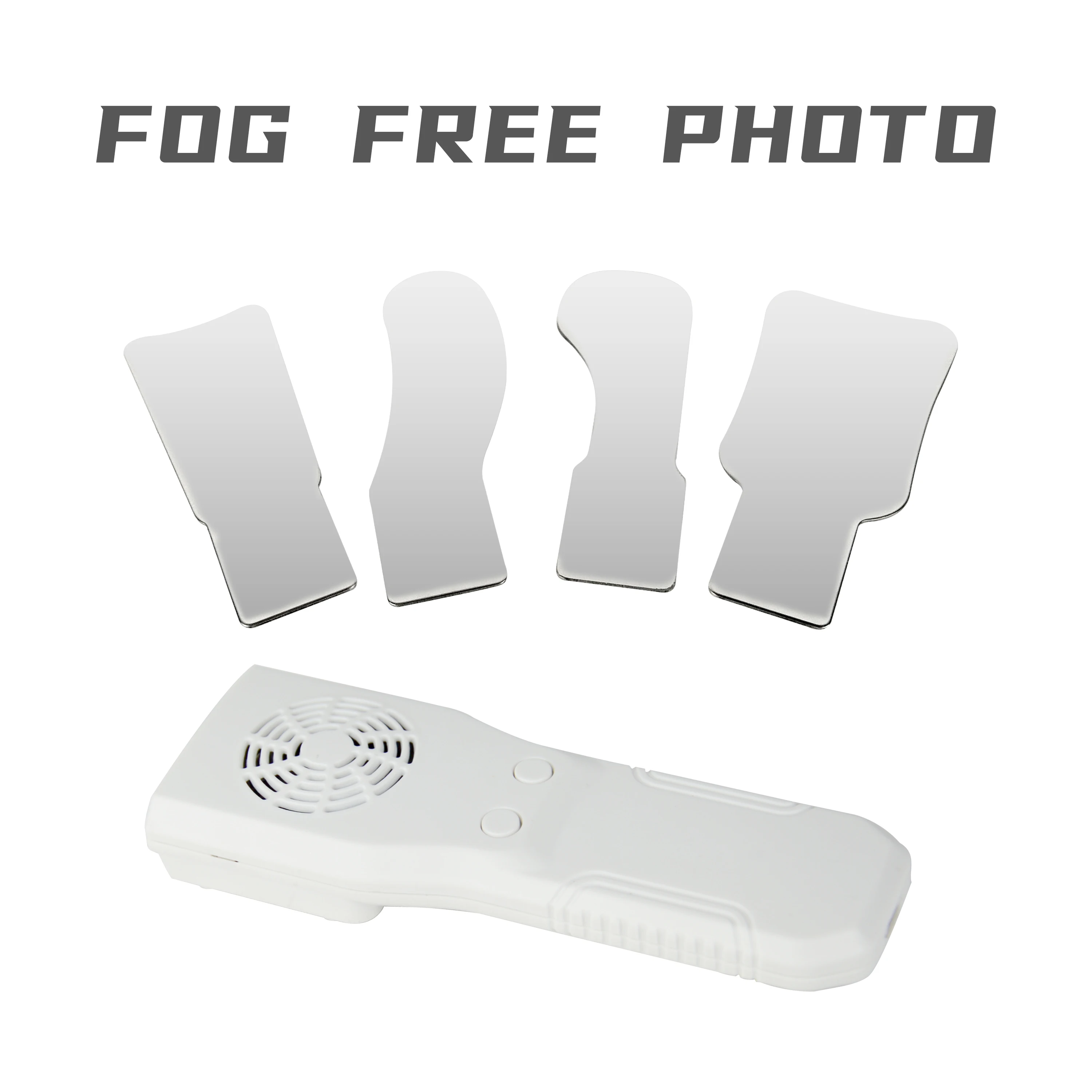 Dental automatic defogging mirror with LED light and 4 lenses,wind-powered demisting, high-definition imaging, dental mirror too